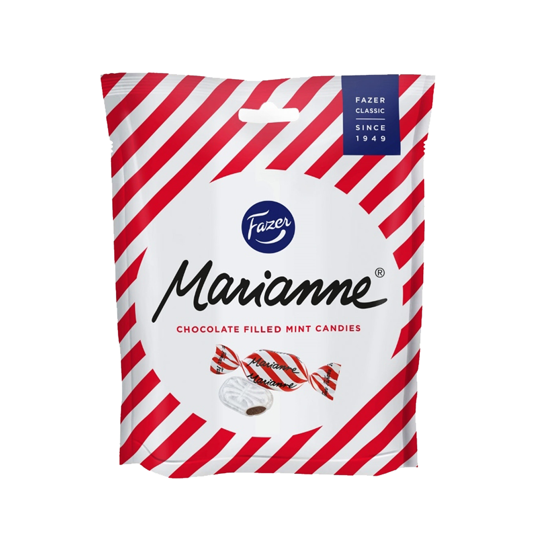 Fazer Marianne – Chocolate filled peppermint candies 120g