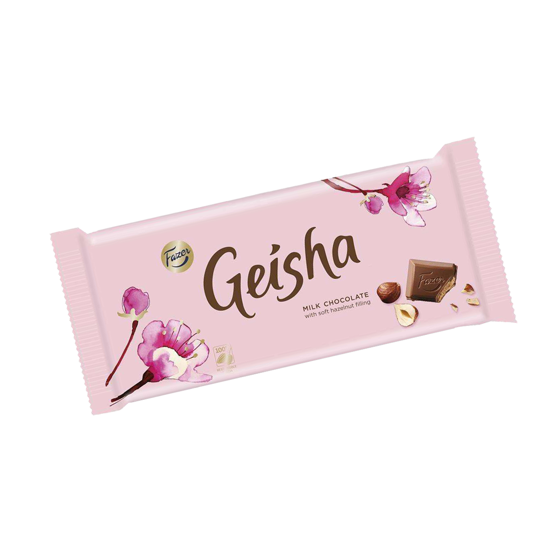 Fazer Geisha – Hazelnut chocolate 121g