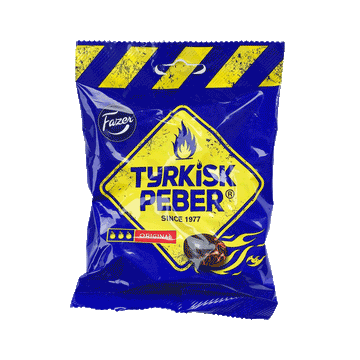 Fazer Tyrkisk Peber Original – Salty liquorice 150g