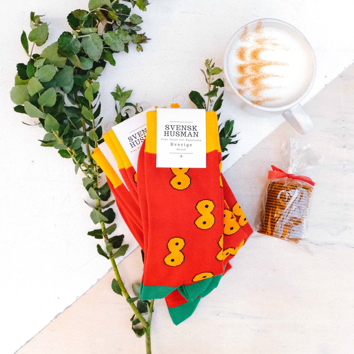 Saffron Bun Socks