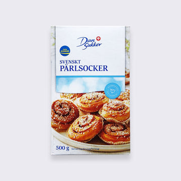 Dansukker Pärlsocker – Swedish pearl sugar 500g