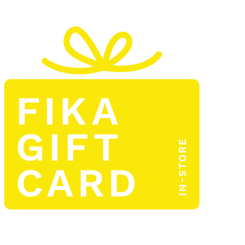Gift card to be used in store