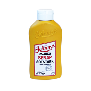 Johnny's Sötstarka Senap – Swedish sweet & spicy mustard 500g