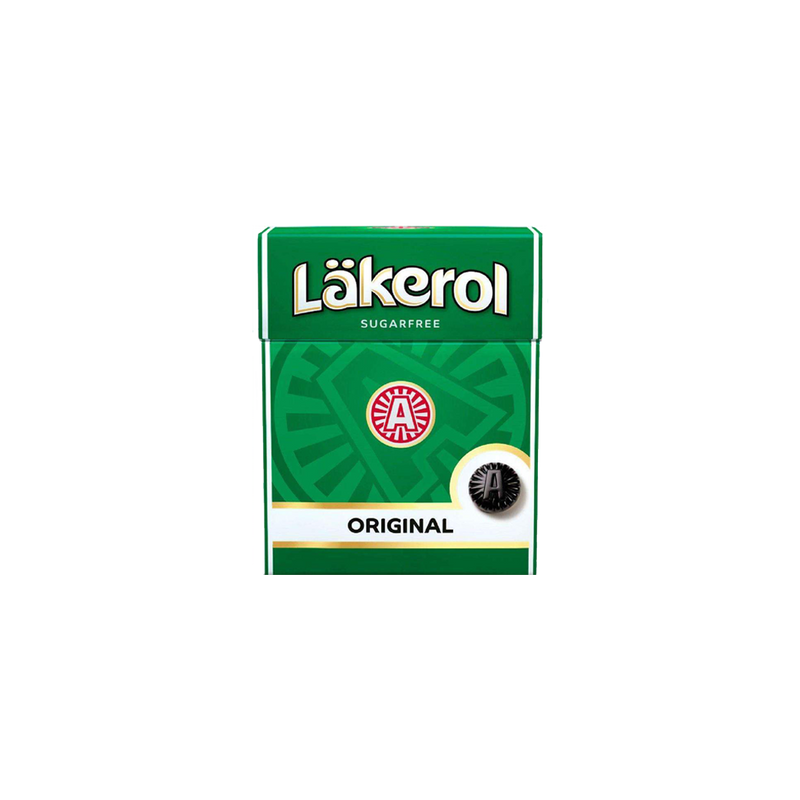 Läkerol Original – Liquorice & menthol pastilles 25g