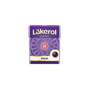 Läkerol Salvi – Liquorice & violet pastilles 25g