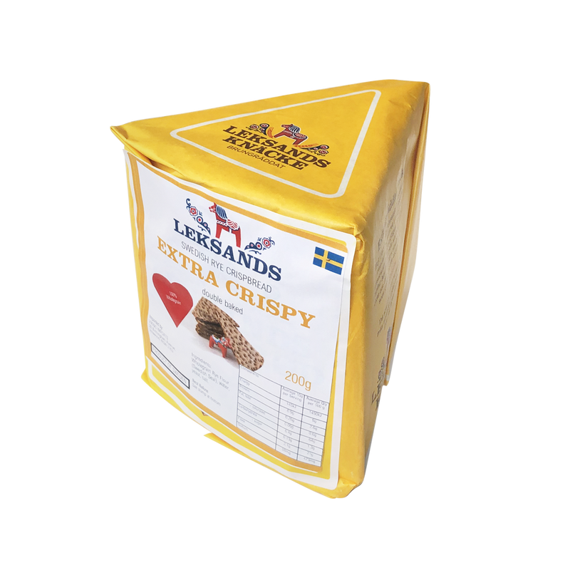 Leksands Knäcke Extra Crispy – Swedish rye crispbread 200g