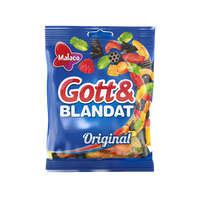 Malaco Gott & Blandat Original – Fruity winegum sweets 160g