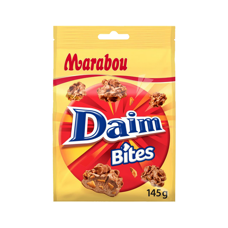 Marabou Daim Bites – Almond caramel chocolate 145g