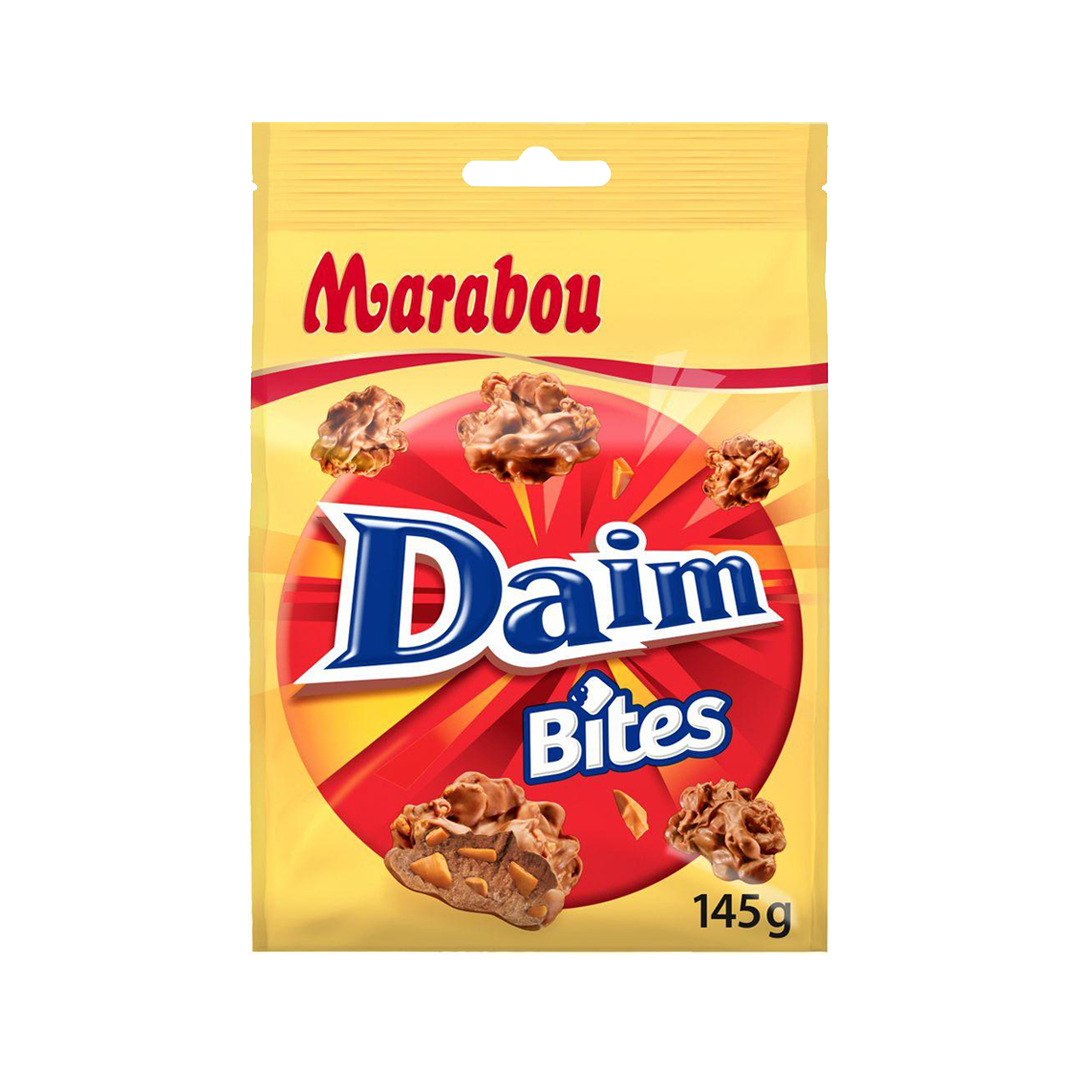Marabou Daim Bites – Almond caramel chocolate 145g