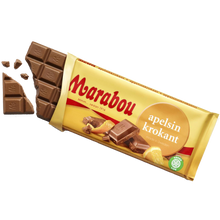 Load image into Gallery viewer, Marabou Apelsinkrokant – Milk chocolate with orange crisp 200g
