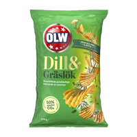 OLW Dill & Gräslök – Dill & Chives Chips 275g