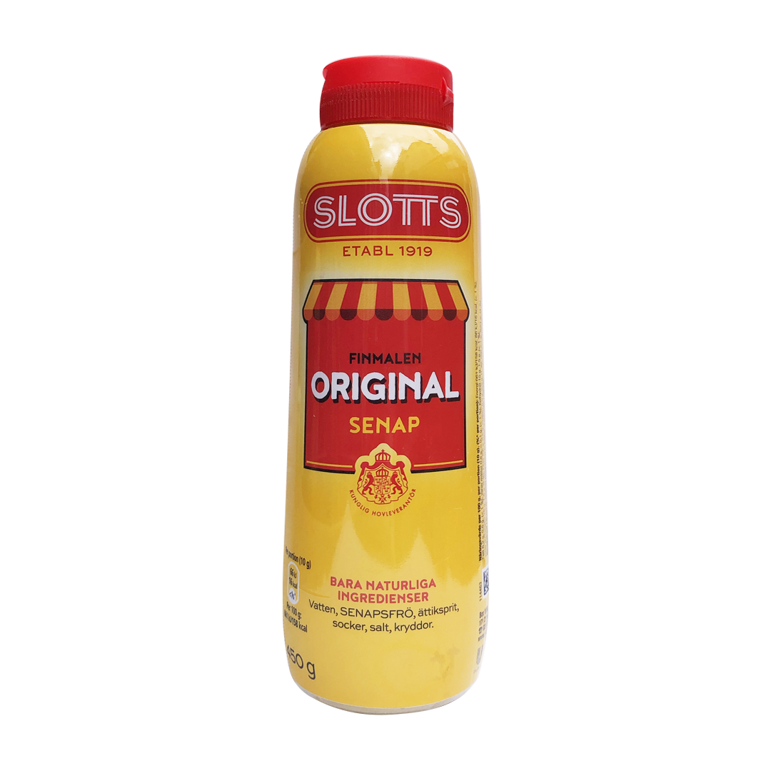 Slotts Senap Original – Swedish mustard 450g