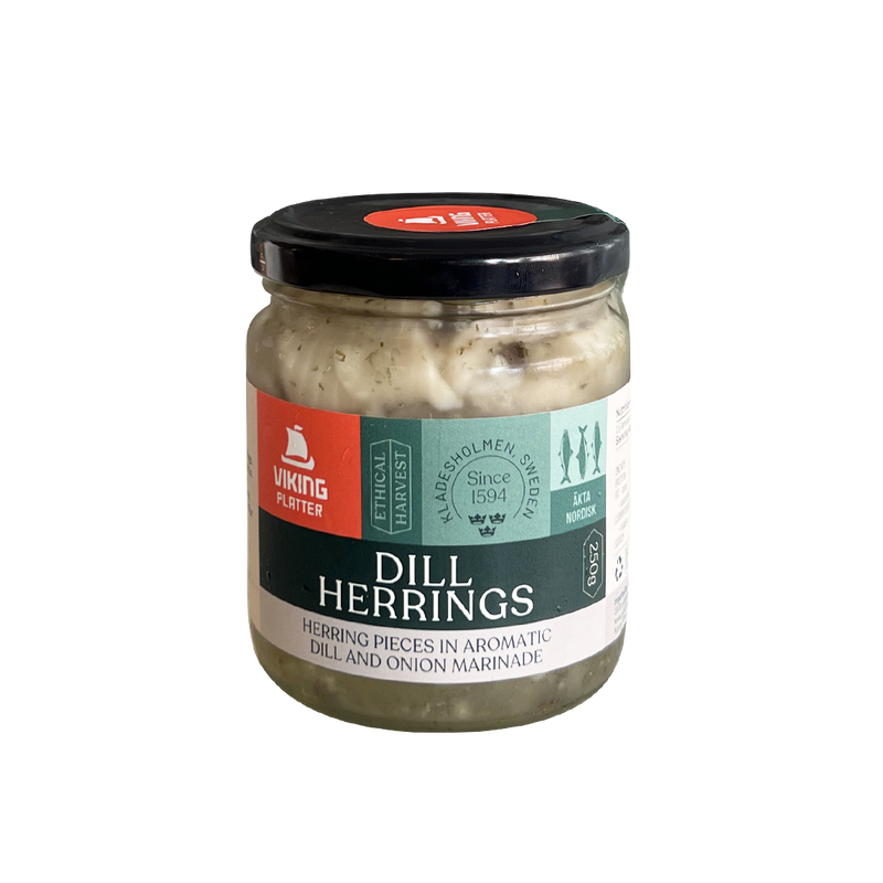 Viking Platter Dill Pickled Herring 250g