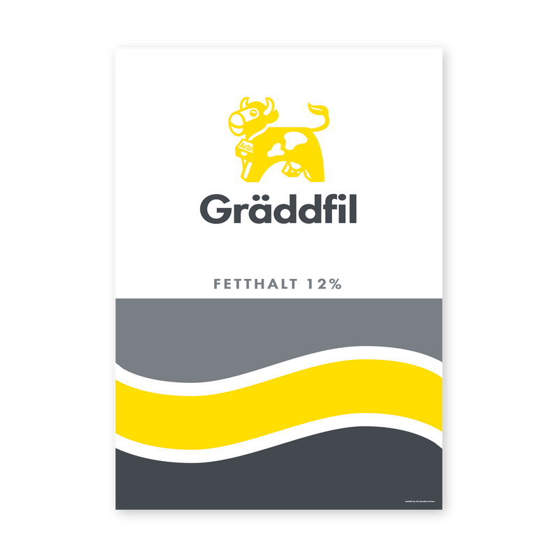 gräddfil poster
